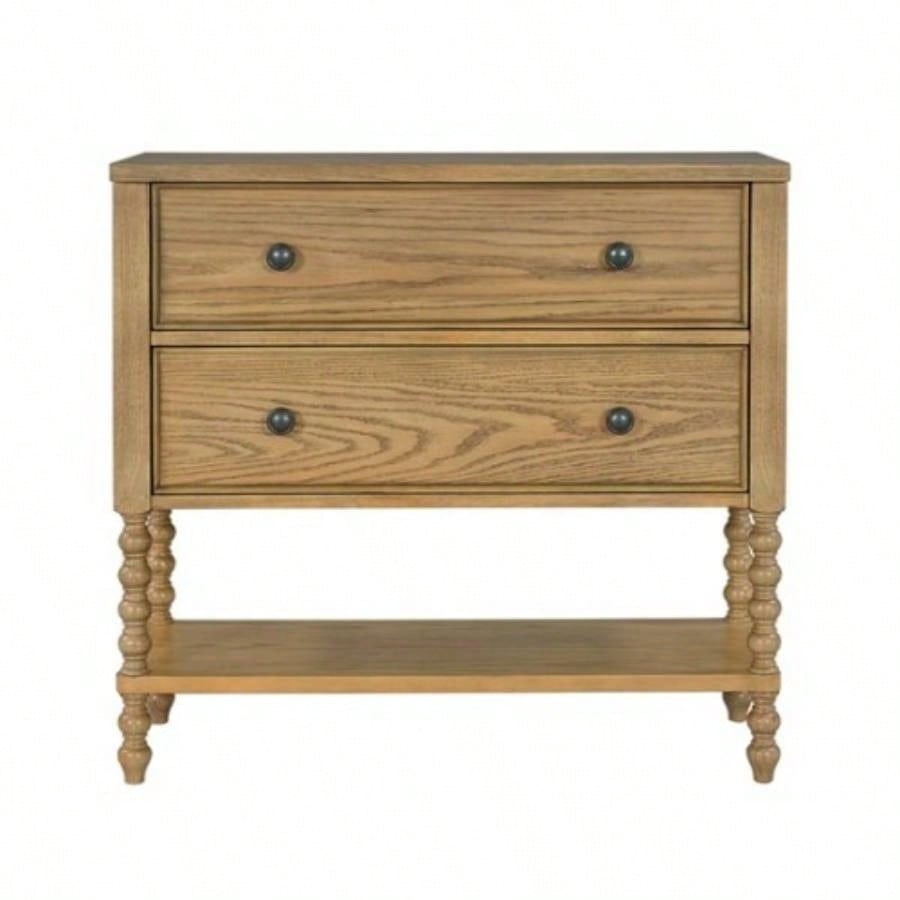 2 Drawer Accent Chest Natural See below