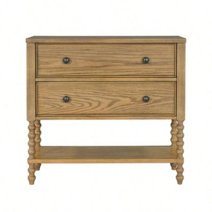2 Drawer Accent Chest Natural See below
