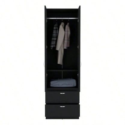 Armoire Marlton, Bedroom, Black