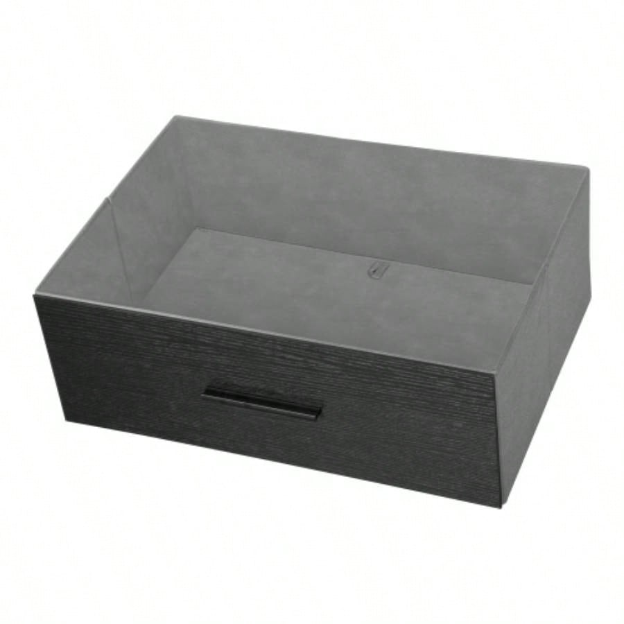 8 - Drawer Dresser with Large Fabric Drawers, Black