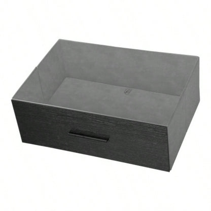 8 - Drawer Dresser with Large Fabric Drawers, Black
