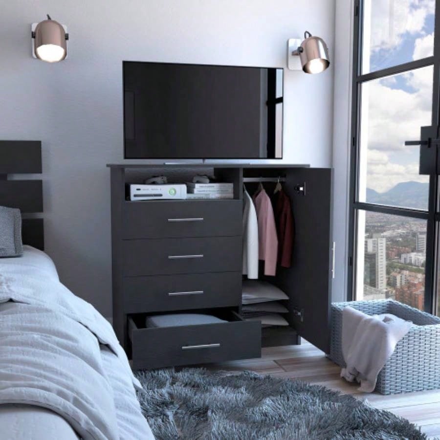 Dresser Beaufort, Bedroom, Black