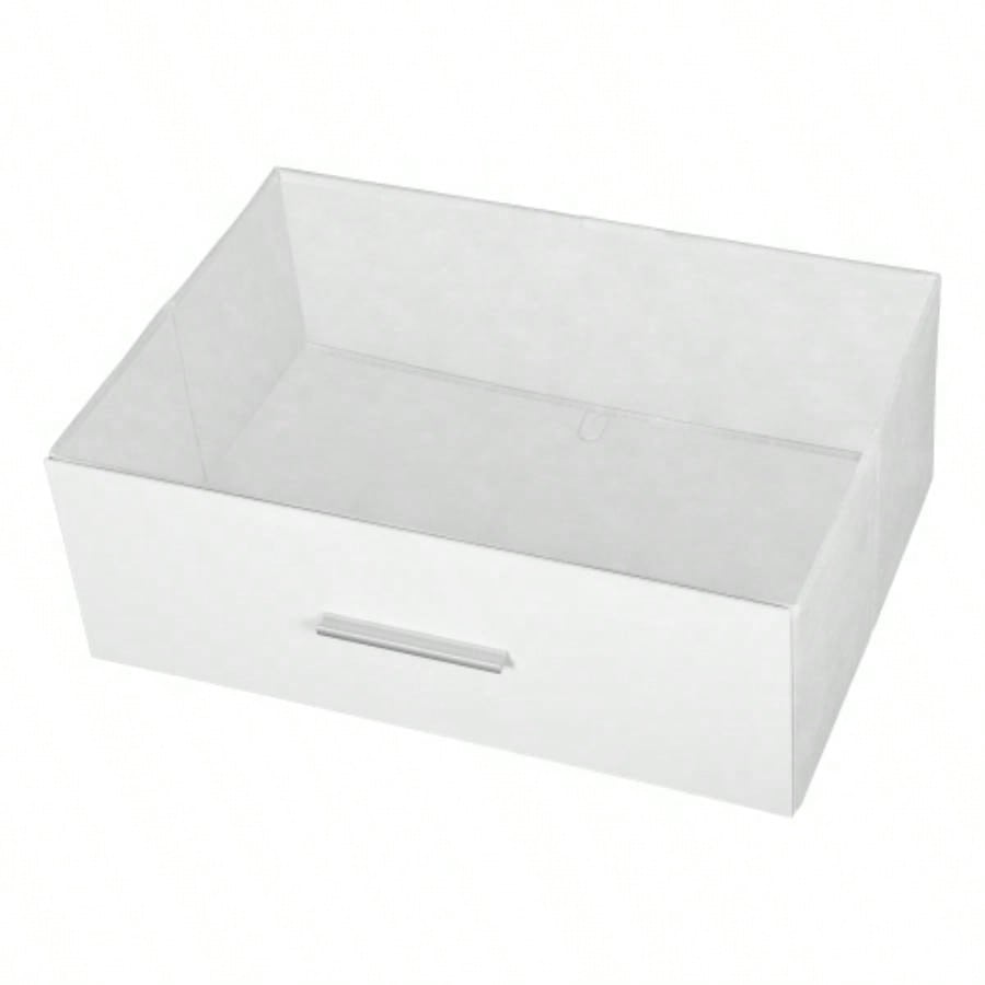 8 - Drawer Dresser with Large Fabric Drawers, White