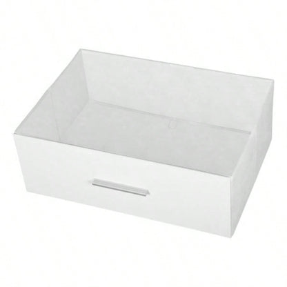 8 - Drawer Dresser with Large Fabric Drawers, White
