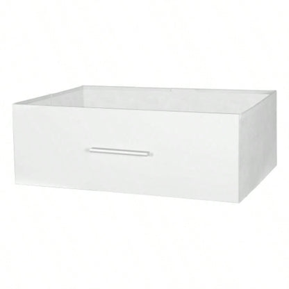 8 - Drawer Dresser with Large Fabric Drawers, White