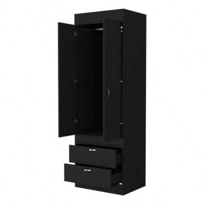 Armoire, One Large Cabinet, Two Drawers