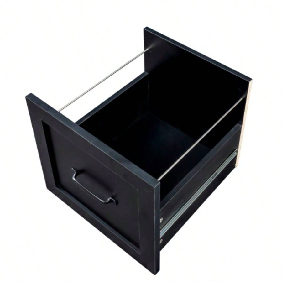 Home Office Computer Desk with Hutch, Antiqued Black