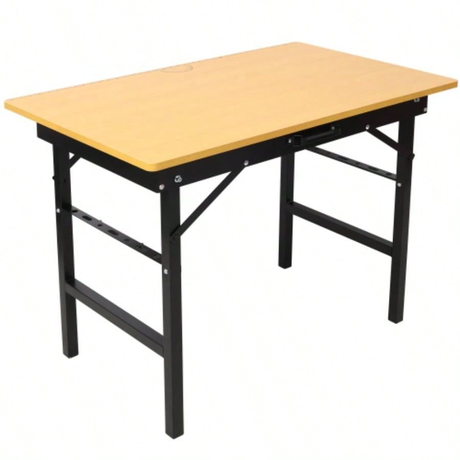 Portable Folding Work Table with Measuring Tape and Angle Finder, Portable Folding Workbench, Workshop, With Handle