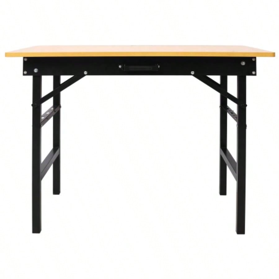 Portable Folding Work Table with Measuring Tape and Angle Finder, Portable Folding Workbench, Workshop, With Handle