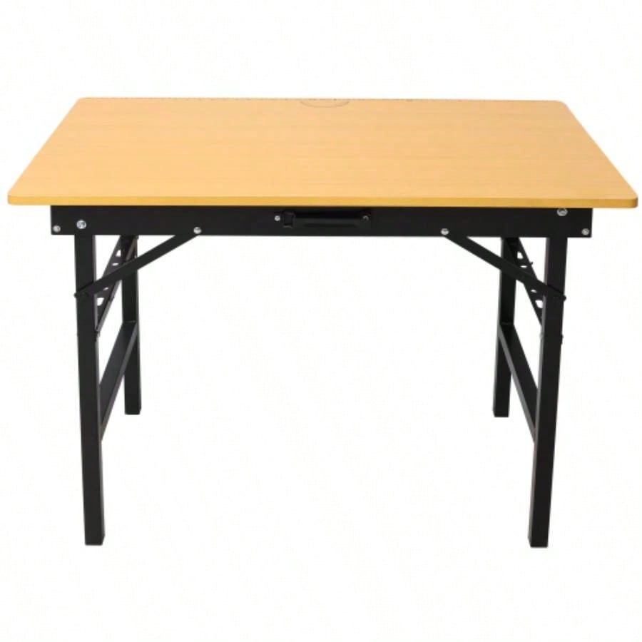 Portable Folding Work Table with Measuring Tape and Angle Finder, Portable Folding Workbench, Workshop, With Handle