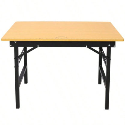 Portable Folding Work Table with Measuring Tape and Angle Finder, Portable Folding Workbench, Workshop, With Handle