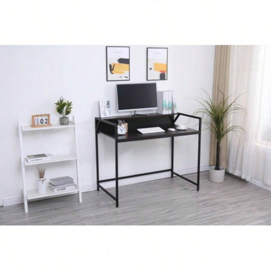 Black Console Table Narrow Modern Entryway Table Small Behind Couch Table Sofa Table Hallway Table Living Room Foyer Bedroom Corridor Office