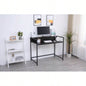 Black Console Table Narrow Modern Entryway Table Small Behind Couch Table Sofa Table Hallway Table Living Room Foyer Bedroom Corridor Office