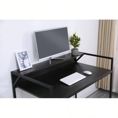Black Console Table Narrow Modern Entryway Table Small Behind Couch Table Sofa Table Hallway Table Living Room Foyer Bedroom Corridor Office