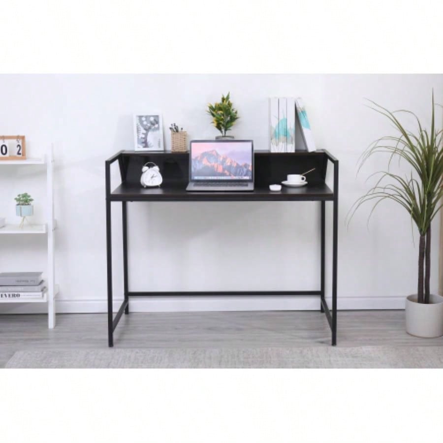 Black Console Table Narrow Modern Entryway Table Small Behind Couch Table Sofa Table Hallway Table Living Room Foyer Bedroom Corridor Office