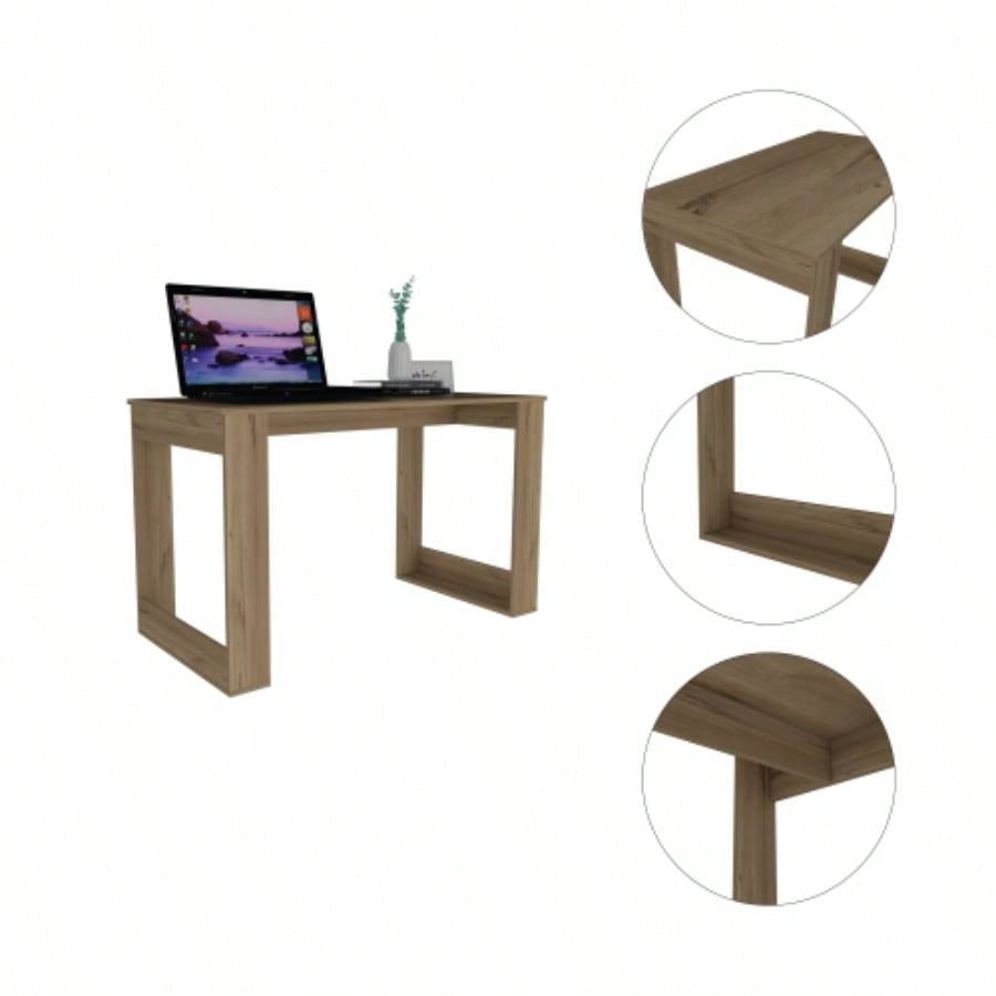 Oviedo 120 Writing Desk, Four - Light Oak