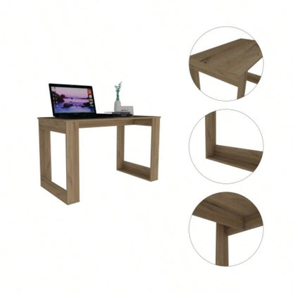 Oviedo 120 Writing Desk, Four - Light Oak