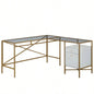 L - Shaped Desk, White