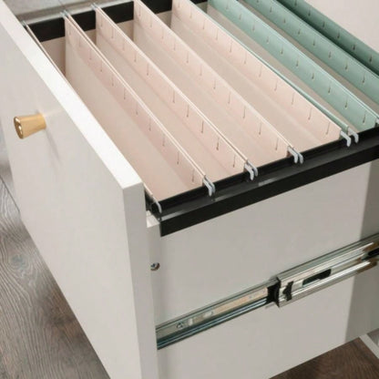 L - Shaped Desk, White