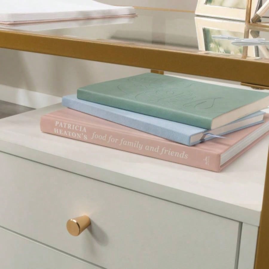 L - Shaped Desk, White