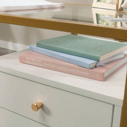 L - Shaped Desk, White