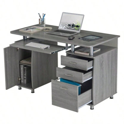 Techni Mobili Complete Workstation Computer Desk with Storage,