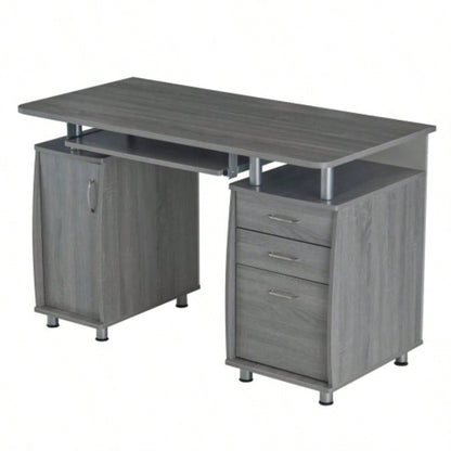 Techni Mobili Complete Workstation Computer Desk with Storage,