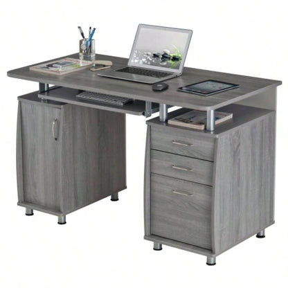 Techni Mobili Complete Workstation Computer Desk with Storage,