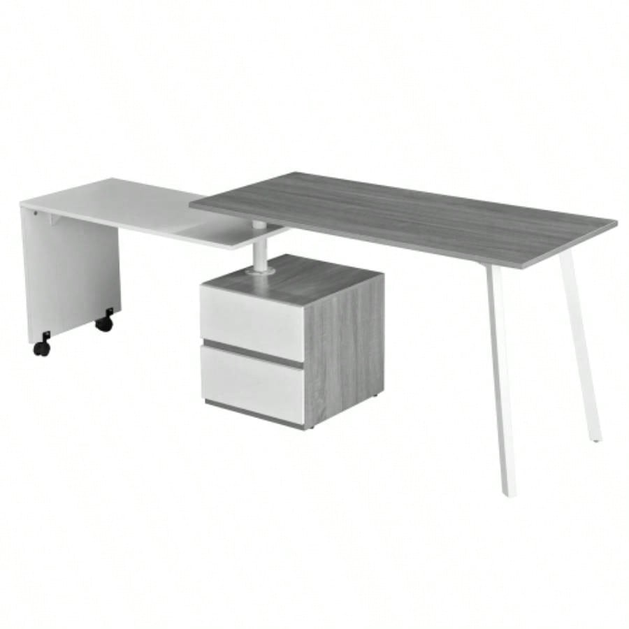 Techni Mobili Rotating Multi - Positional Modern Desk,
