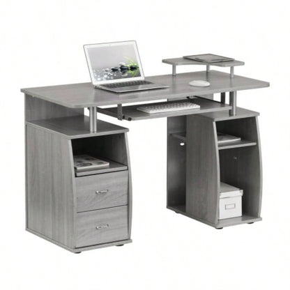 Techni Mobili Complete Computer Workstation Desk With Storage,