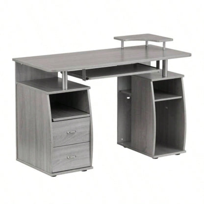 Techni Mobili Complete Computer Workstation Desk With Storage,