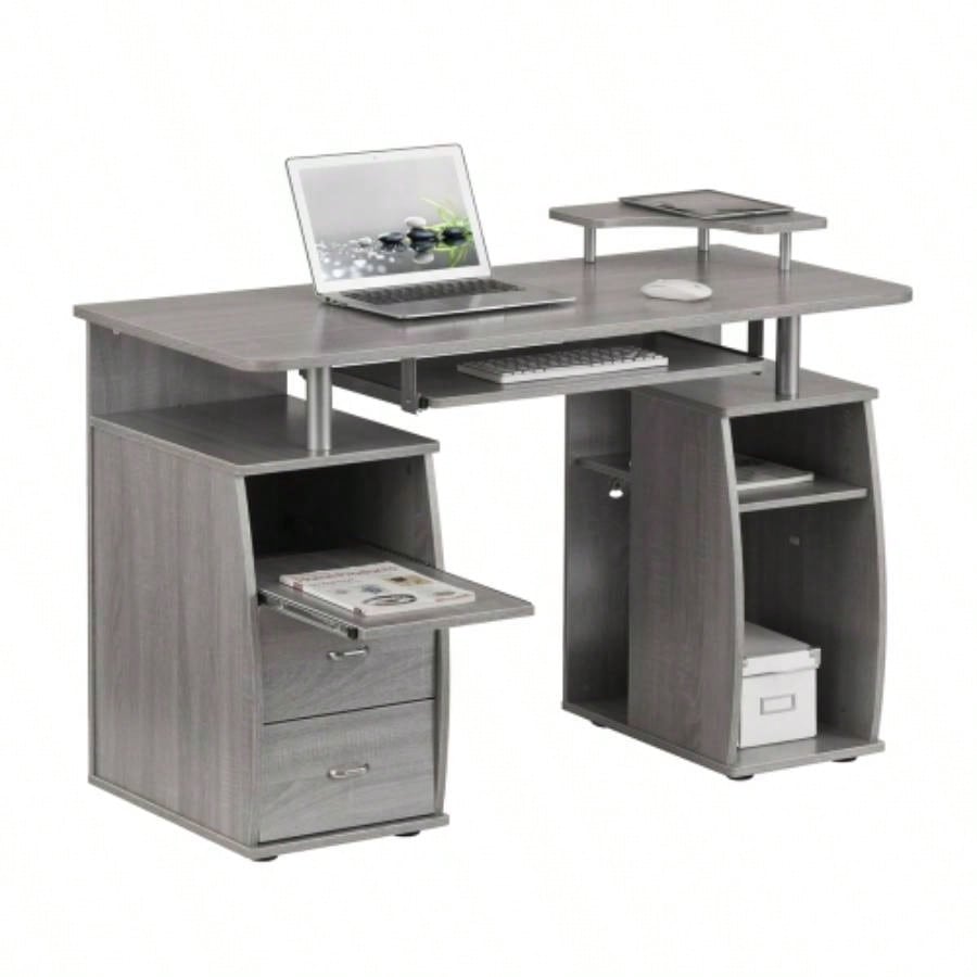 Techni Mobili Complete Computer Workstation Desk With Storage,