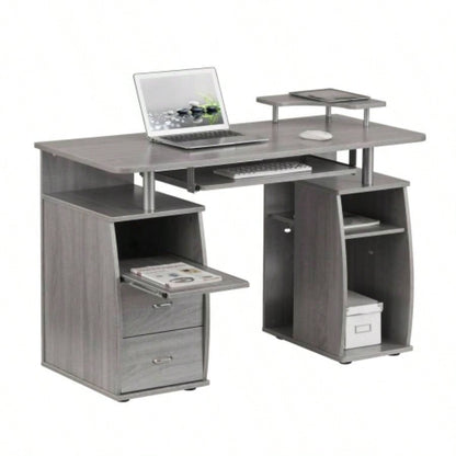 Techni Mobili Complete Computer Workstation Desk With Storage,