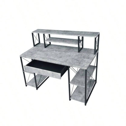 Amiel All Purpose Gray Writing Desk