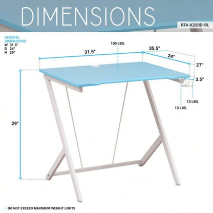 Techni Mobili Kids Gaming Desk, Blue