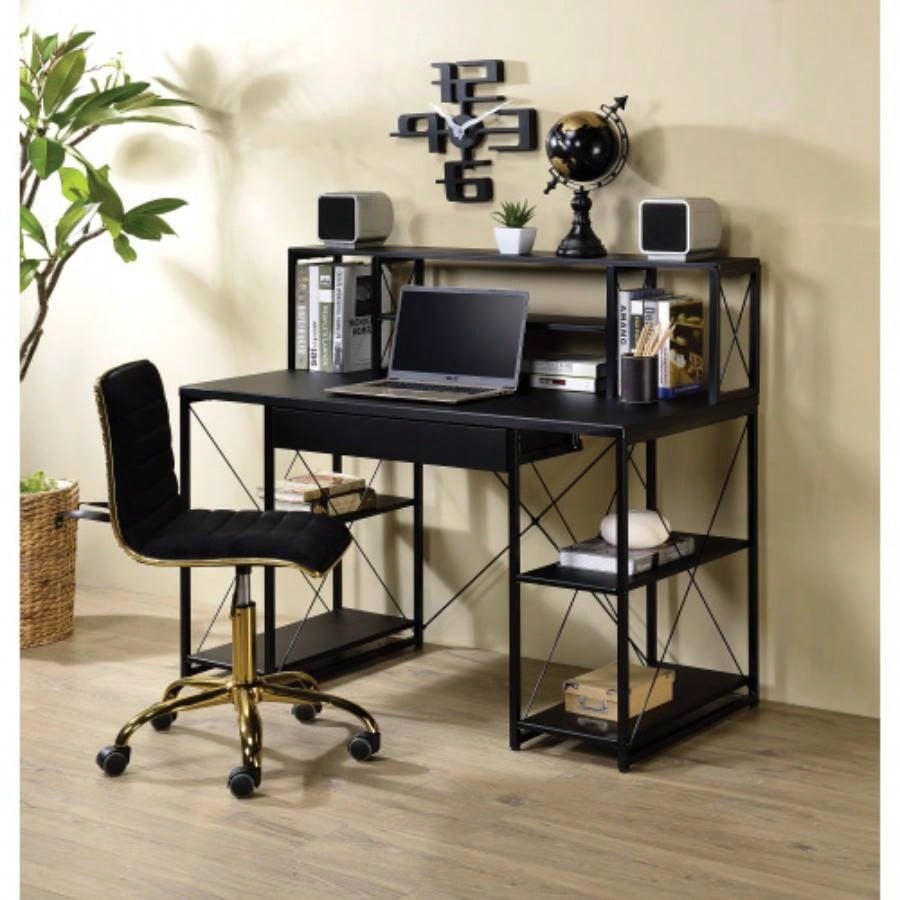 Amiel All Purpose Black Writing Desk