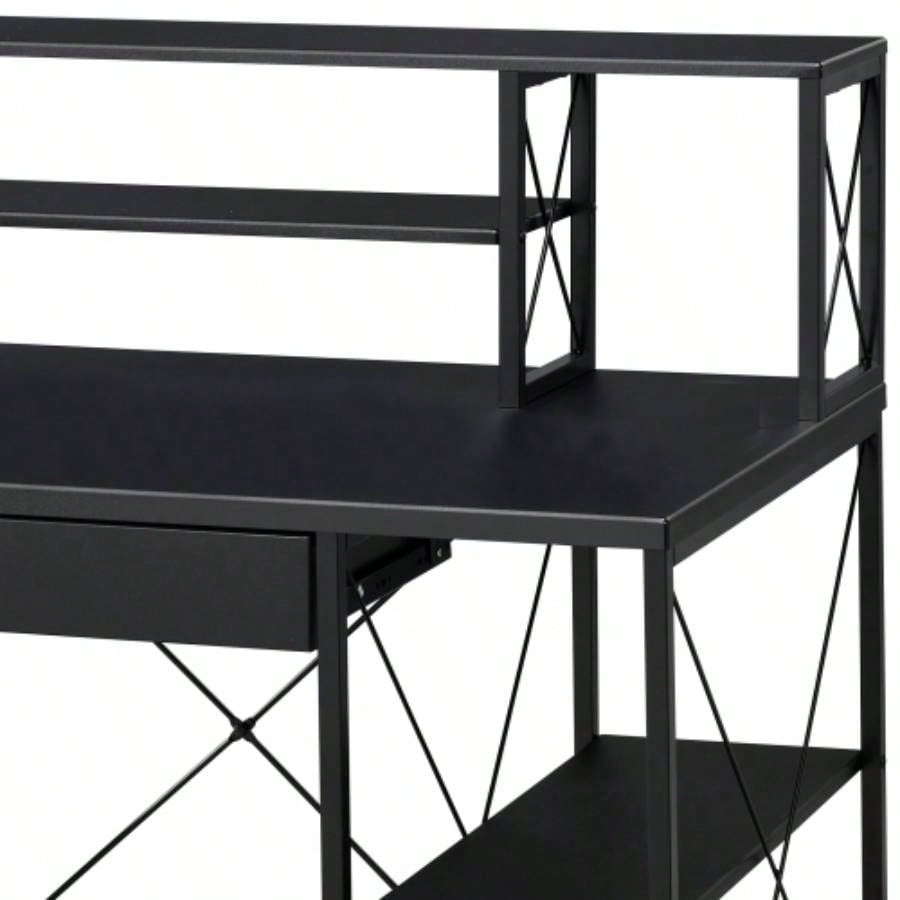 Amiel All Purpose Black Writing Desk