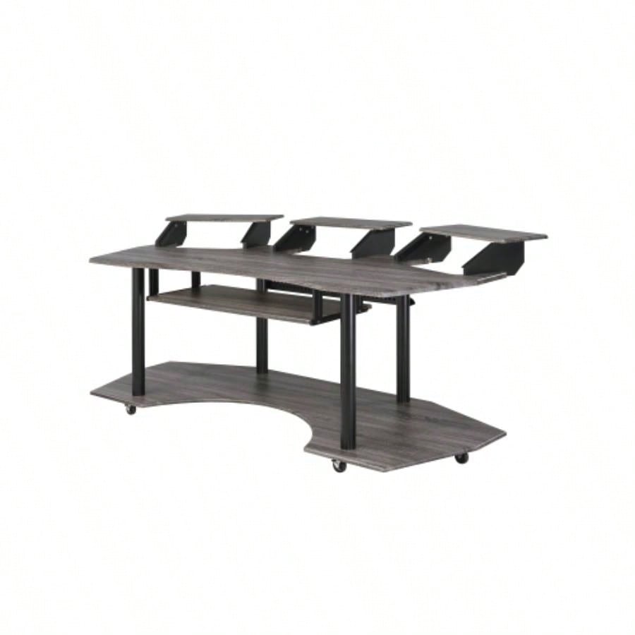 83 Eleazar Black Oak Music Recording Studio Desk
