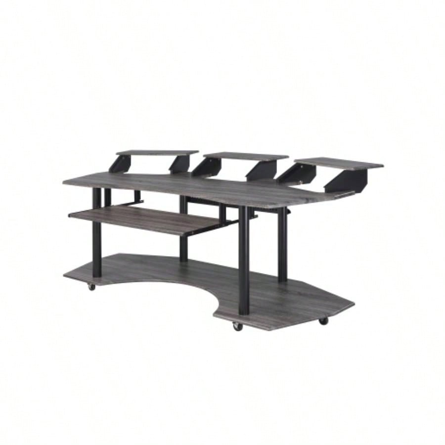 83 Eleazar Black Oak Music Recording Studio Desk