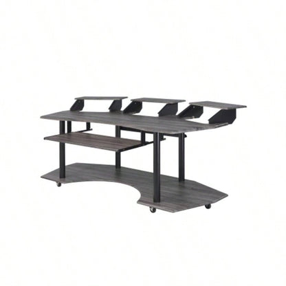 83 Eleazar Black Oak Music Recording Studio Desk