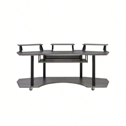 83 Eleazar Black Oak Music Recording Studio Desk