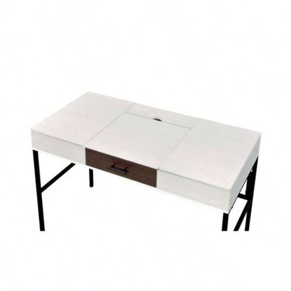 Verster Natural Black Writing Desk/USB