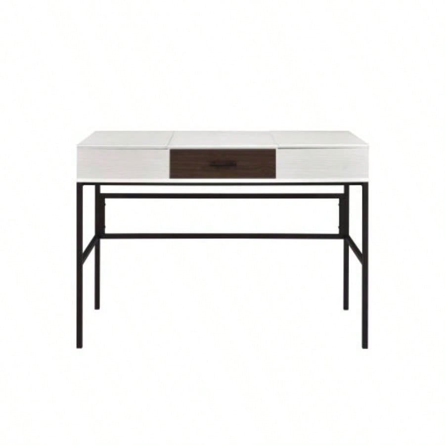 Verster Natural Black Writing Desk/USB