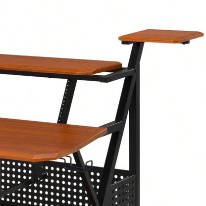 Willow Cherry Black Music Desk