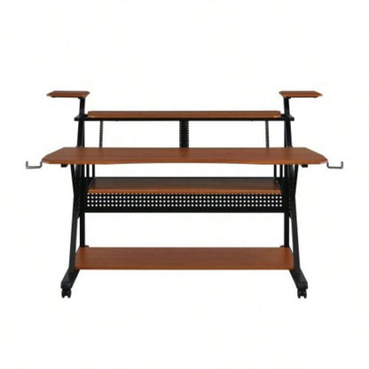 Willow Cherry Black Music Desk