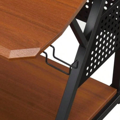 Willow Cherry Black Music Desk