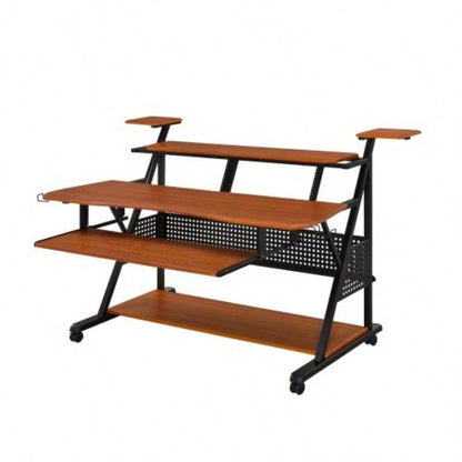 Willow Cherry Black Music Desk