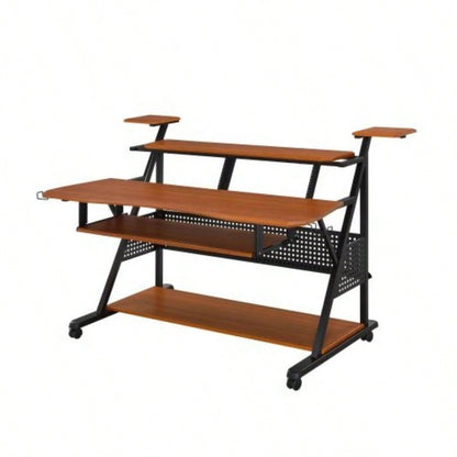 Willow Cherry Black Music Desk