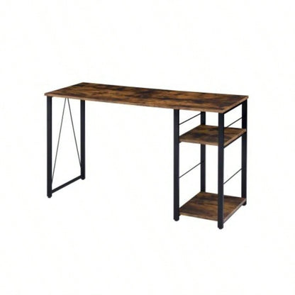 Vadna Antique White Black Writing Desk