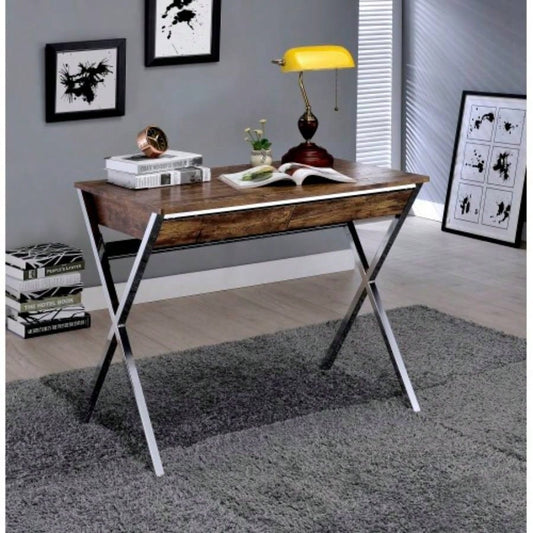 Callers Weathered Oak Writing Desk